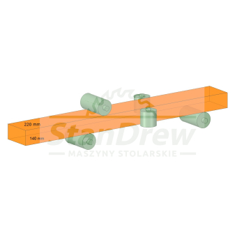 Strugarka czterostronna Weinig Hydromat H22N  220/140